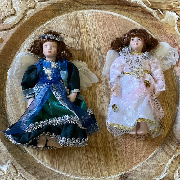 VINTAGE TREASURY COLLECTIONS PORCELAIN DOLL ORNAMENTS PARADISE GALLERIES - Picture 3 of 14
